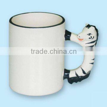 11oz Animal Mug(Horse)/ Sublimation Mug/Coated Mug/Gift Mug /Photo Mug/Dye Sub Mug/Heat Transfer Mug/