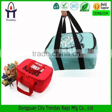 Promotional 600D insulated cooler bag for frozen food