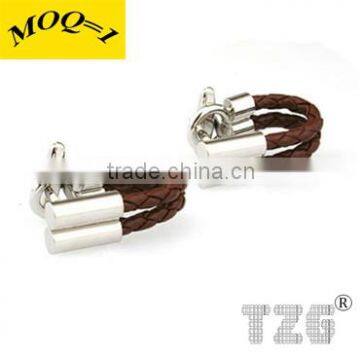 TZG09535 Leather Cuff Link