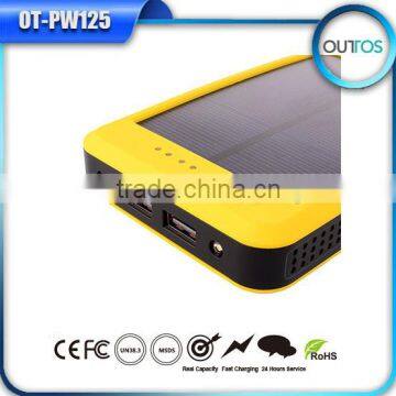 Large Capacity 10000mah Solar Power Bank for Smartphone,Solar Energy Power Bank photo-2