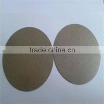 High temperature alloy metal powder sintered filter plate disc 1000