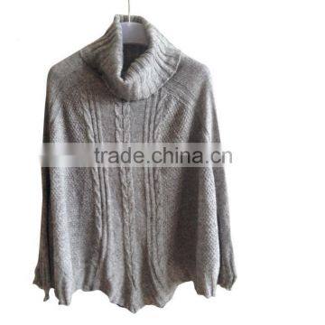 European fashion sweater patterns women crochet knit poncho