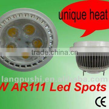 G53 AR111 5w LED ceiling spots 2800k with spuer lower weight 0.2 kg/pc