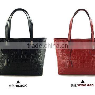 015 super hot selling lady bag, lady hand bag, Beautiful genuine leather shoulder bag