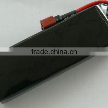 14.8V 5000mAh Lithium Polymer Battery for RC plane, with 50C Continuous Discharge Current