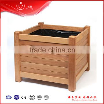 china wood outdoor garden flowerpot planter