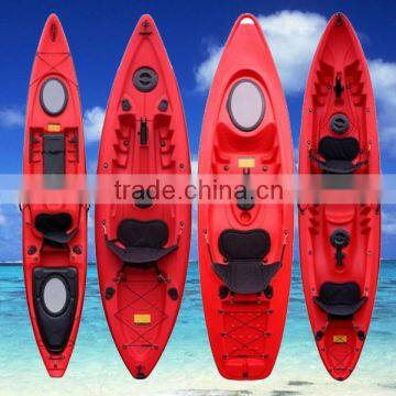 Three seater person professional kayak roto mold for sale / racing kayak / racking kayak for sale