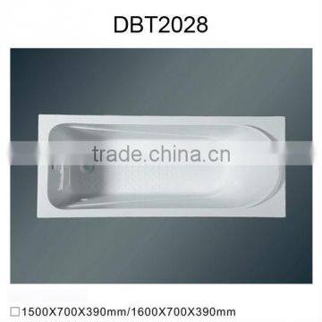 DBT2028 cheap small acrylic bath tub