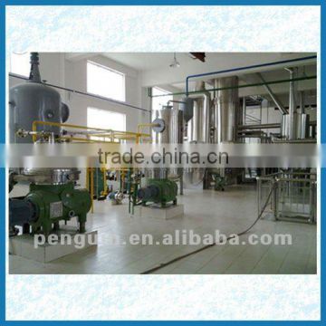 Full automatic crude soybean oil refining plant with low consumption