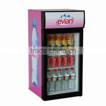 80 liter mini fridge JGA-SC80 with light box