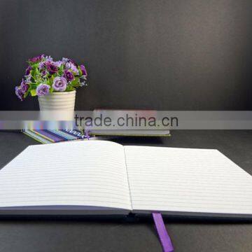 Fashion Color Stripe Canvas Write Note Book photo-5