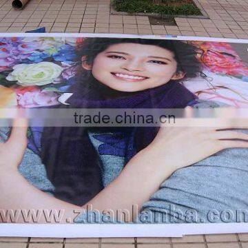 440gsm 200*300 18*12 backlit pvc flex banner sheet hot lamiantion printing material for outdoor advertisement