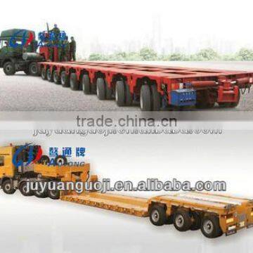 China multi axles heavy cargo truck /modular truck trailer