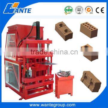 WT2-10 fully automatic interlocking brick machine in africa