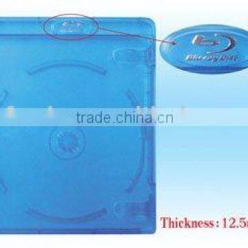 12.5mm clear Blu ray case for 25GB Bluray disc