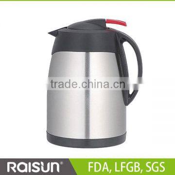 2014 high vacuum hot sell double wall copper brew kettle 1200ML 1500ML 1800ML