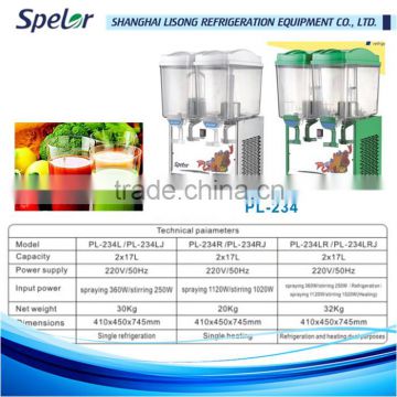 consistent performance plastic juice dispenser