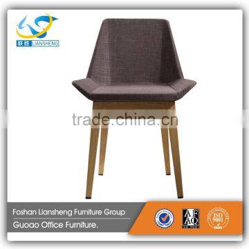 modern leisure chair wood/New modern leisure design fabric chesterfield leisure chair