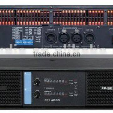 Professional digital power amplifier for stage