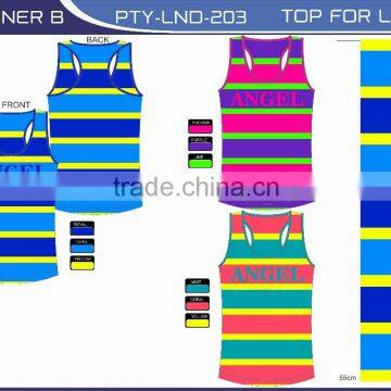 Dazzle Colour Stripe Fashion Vest photo-3
