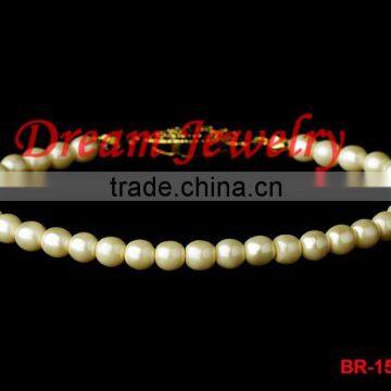 fashion artificial pearl bracelet