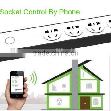 Wifi Smart Home Extension Sockets Switches Remote Control Timing Wifi Smart Power Strip