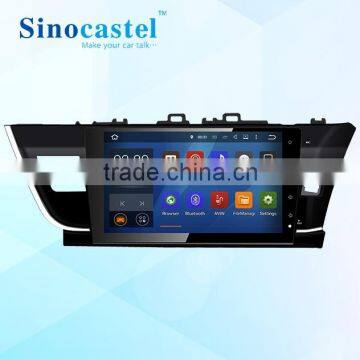 Wholesale 10.1inch Android 5.1.1 Quad Core GPS Navigation Support DAB TPMS Mirror Link Car DVD Player for Toyota Car