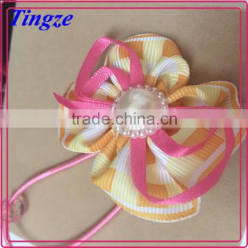 New trendy kids cute flower hair band korean baby hair accessories TD16