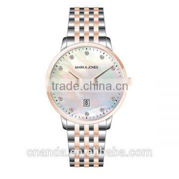 Top Quality Wrist Business Stainless Steel Metal Mens Watches photo-2