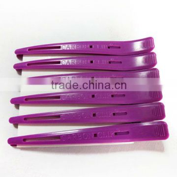 Salon hair cutting carbon clips