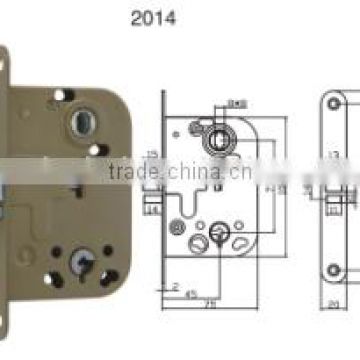 europe bathroom mortise lock body