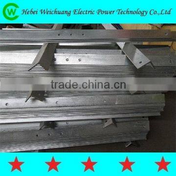 Electric Power Fittings- Galvanized Cross Arm /Angle Stell/U Channel /Flat Strip