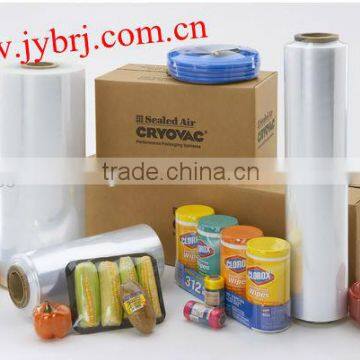 five layers polyolefin shrink film with perforation