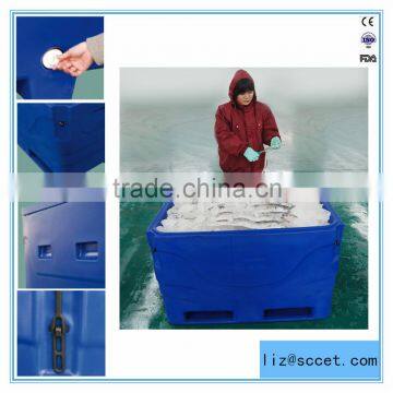 Non-toxic Rotomold Plastic Cooler for Fish Storage photo-2