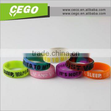 accessories vape vapor band, sillicon vape band for tank mod from china supplier