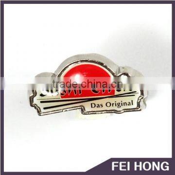 Creative design food logo epoxy sticker cufflink