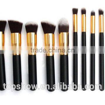 10 pieces beauty needs makeup brush set