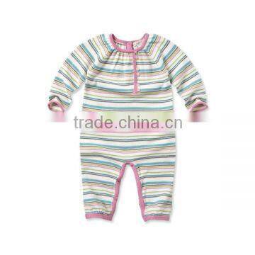 DB845 dave bella baby clothes kid clothing autumn cotton infant clothes baby one-piece knit baby romper baby coverall babysuits