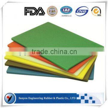 FDA High density polyethylene food-grade color coding chopping board