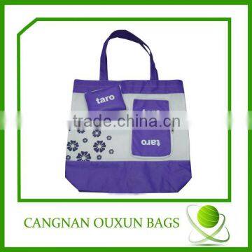 Factory direct sale reusable foldable nonwoven shopping bag