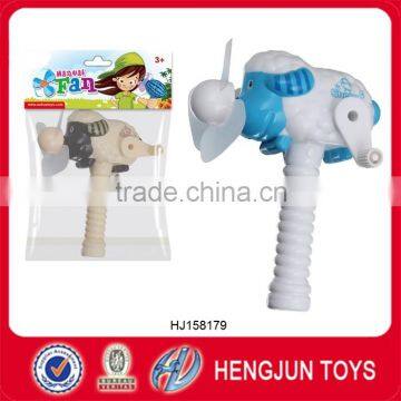 funny plastic fans toy cartoon animal sheep without water hand fans