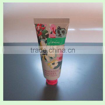 50ml hand cream aluminum plastic laminated tube with octagon screw cap