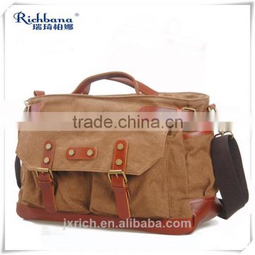 fashion canvas messenger bag men to trivel