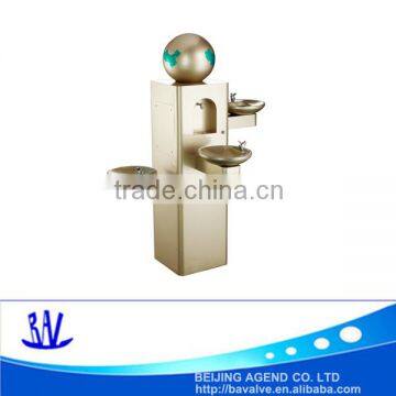 New design China four wash basin large floor standing outdoor water fountains