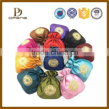 Custom printed velvet jewelry pouches small jewelry pouch