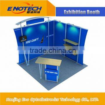 10x10 Ft Economy Modular Exhibition Fair Booth Trade Portable Exhibition Booth Display , 3*6 3*3 6*6m Modular Exhibit Booths