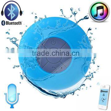 Portable Stereo Waterproof Speaker Bluetooth Shower Speaker With Suction Cup photo-3