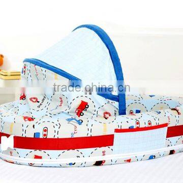 High Quality Fashion Design Baby Travel Carrier Bassinet Baby Playpen Bassinet Foam Folding Baby Bassinet photo-3