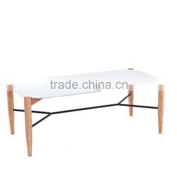 Good sell coffee table, MDF matt gloss wood coffee table side table