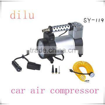 DC 12V car air compressor,150 psi air pump,180w car tire inflator